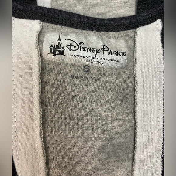 Disney Parks Epcot Norway Women’s Small Tank Top I Love Norge Mickey Mouse Gray - Picture 4 of 15